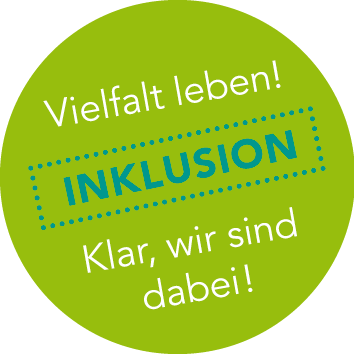 Button Vielfalt leben