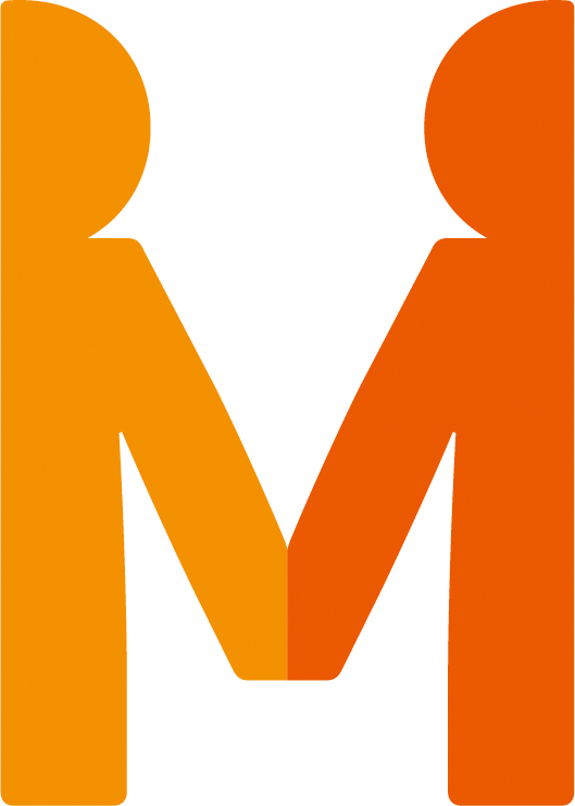 Logo Wir sind Teil von Gemeinsam für Demokratie farbig