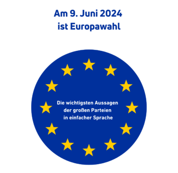 Logo Europawahl Leichte Sprache