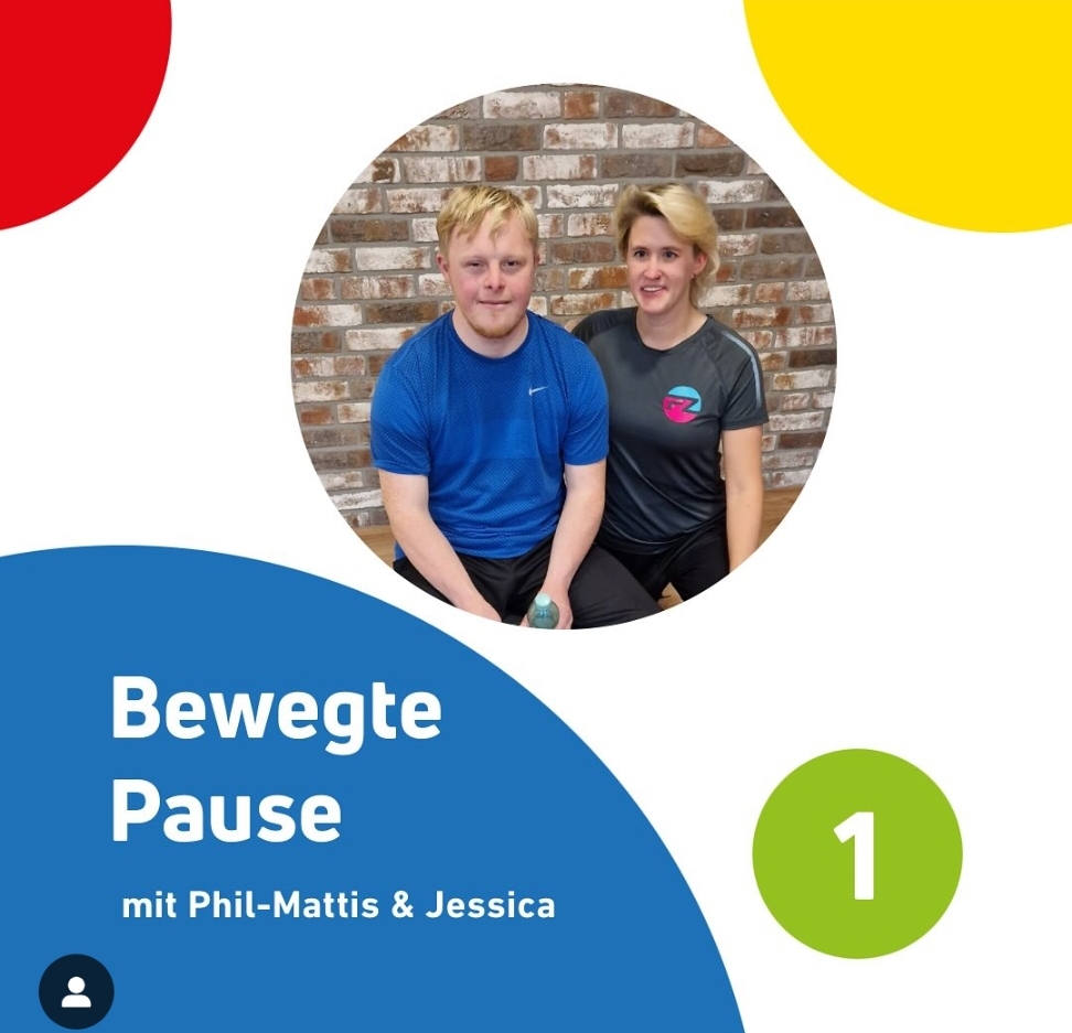 Bewegte Pause mit Phil-Mattis und Jessica