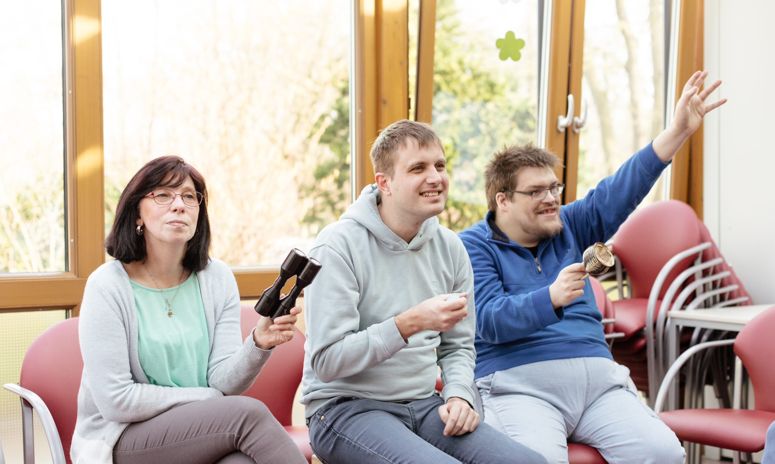 Eine Gruppe macht Musik