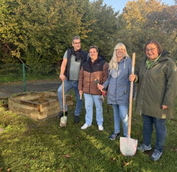 Tagesstätte Havenhaus schafft im Rahmen des Projekts „WILHELMS UrbanFARM“ einen Ort der Begegnung, am Bontekai